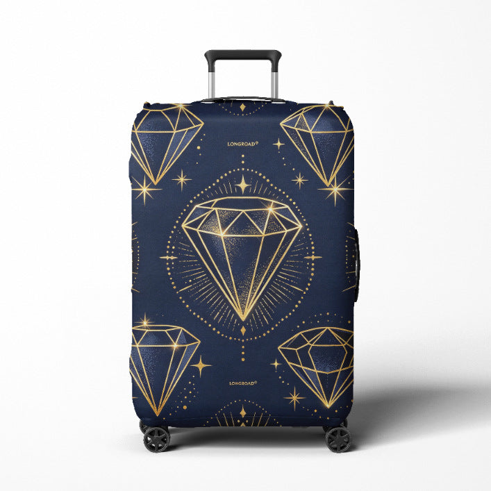 Women's suitcase cover in elegant vintage design Stornfield