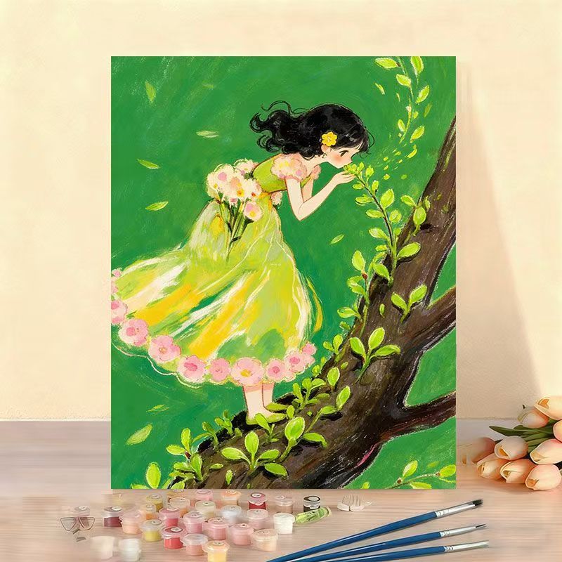 DIY Fairy Tale Canvas Painting Kit Stornfield