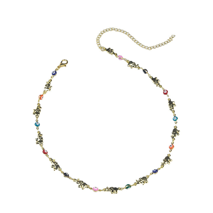 Colorful Elephant Charm Eyewear Chain Stornfield