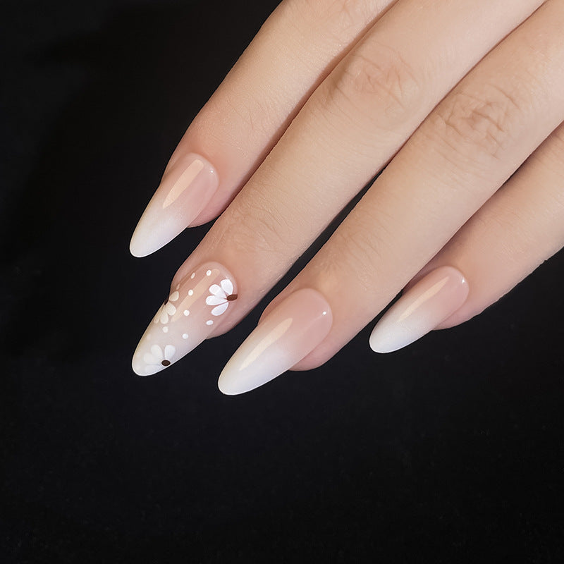 Floral Ombre Press-On Nail Art Stornfield