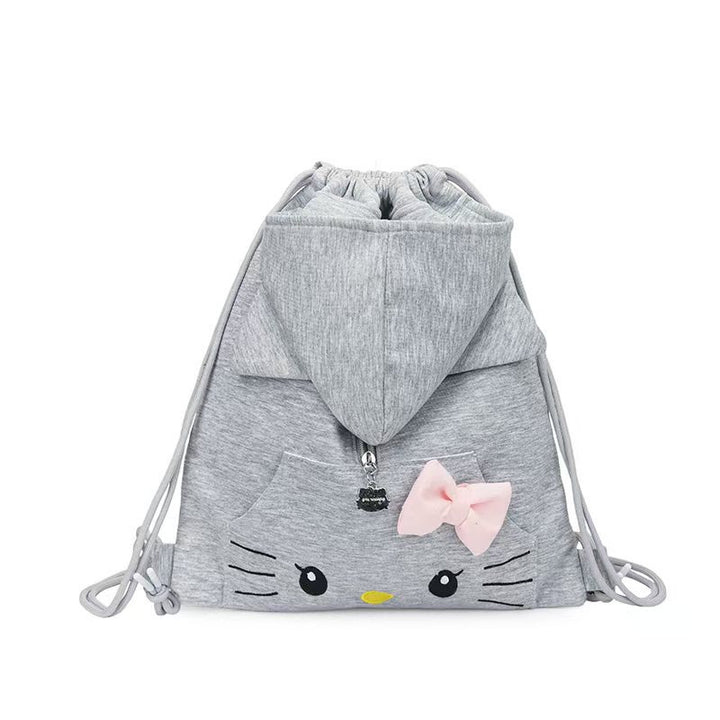 Whimsical Character Drawstring Backpack Stornfield