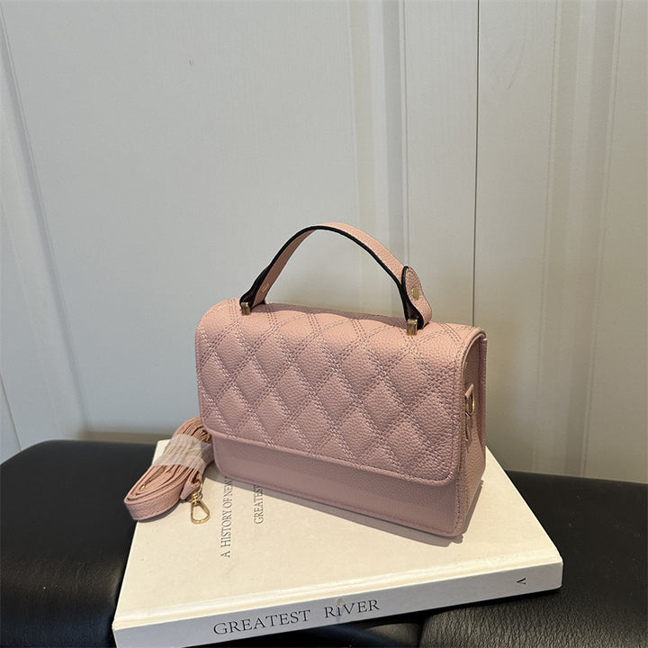 Quilted Textured Handbag