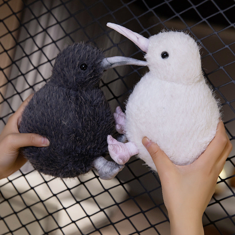 Realistic Plush Kiwi Bird Soft Toy with Weighted Base and Ultra-Soft Fur Stornfield