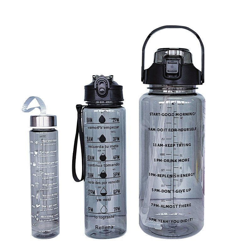 Women's Water Bottle with Motivational Print Stornfield