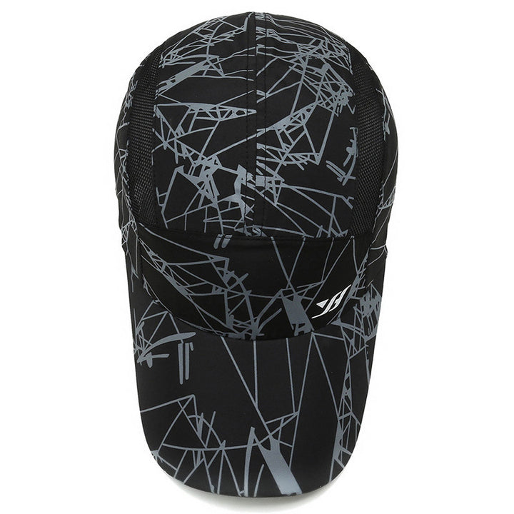 Women’s sporty running cap with stunning geometric pattern Stornfield