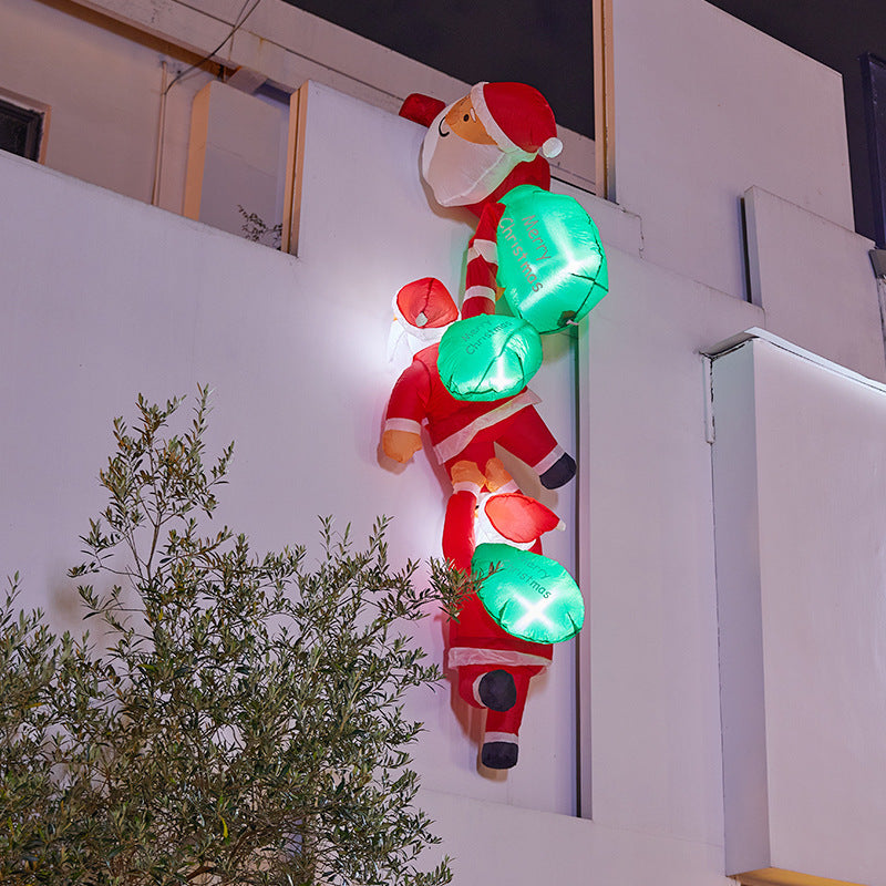 Funny Santa Climbing Figure Stornfield