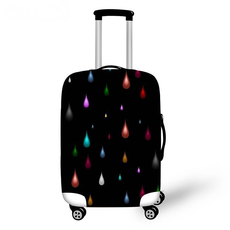 Women's hard shell suitcase with diverse floral design Stornfield