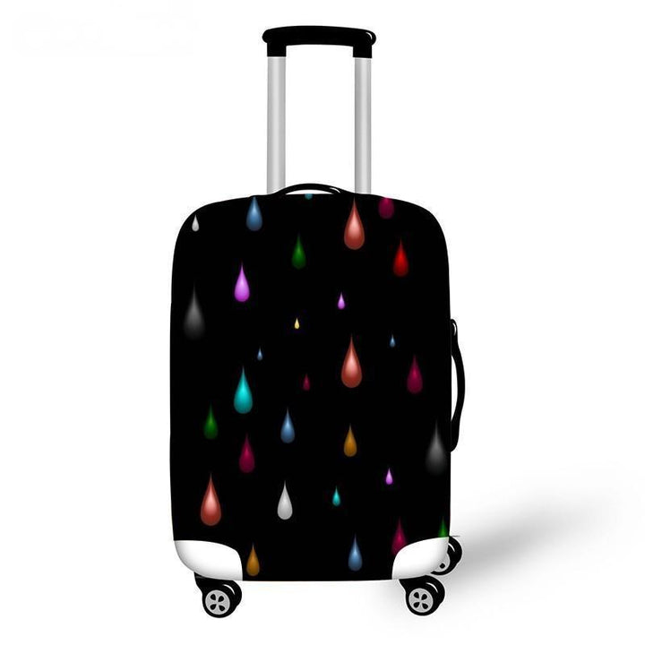Women's hard shell suitcase with diverse floral design Stornfield