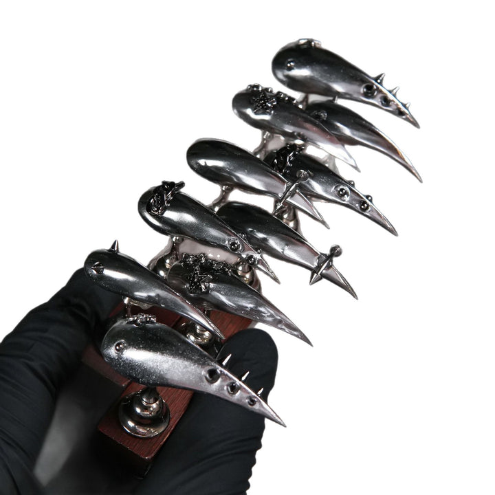 Spiked Stiletto Press-On Nails