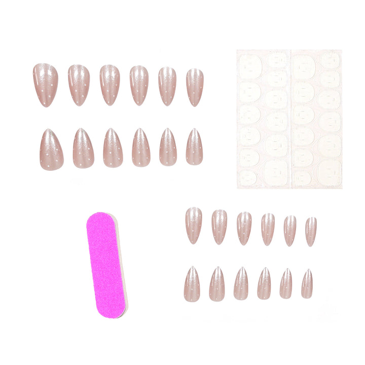 Elegant Glossy Nail Art Enhancements Stornfield