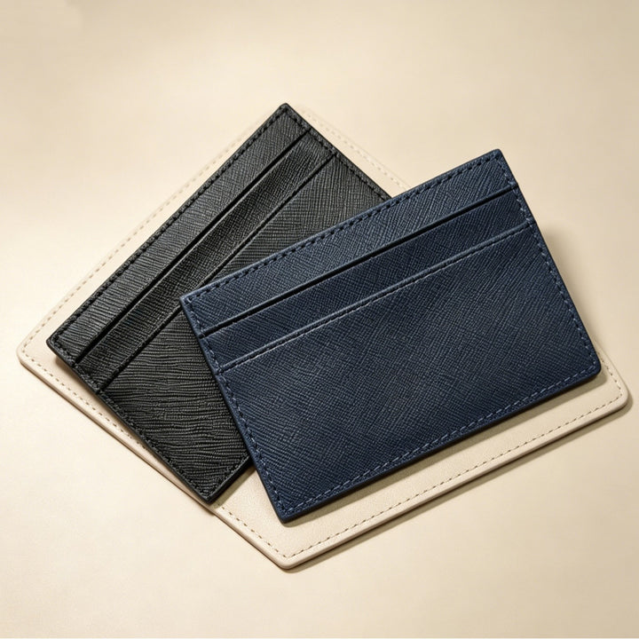 Sleek Leather Card Holder Stornfield