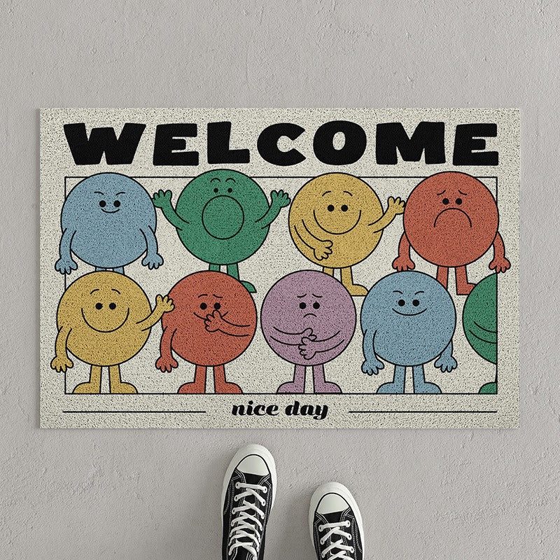 Artistic Welcome Floor Mat Stornfield