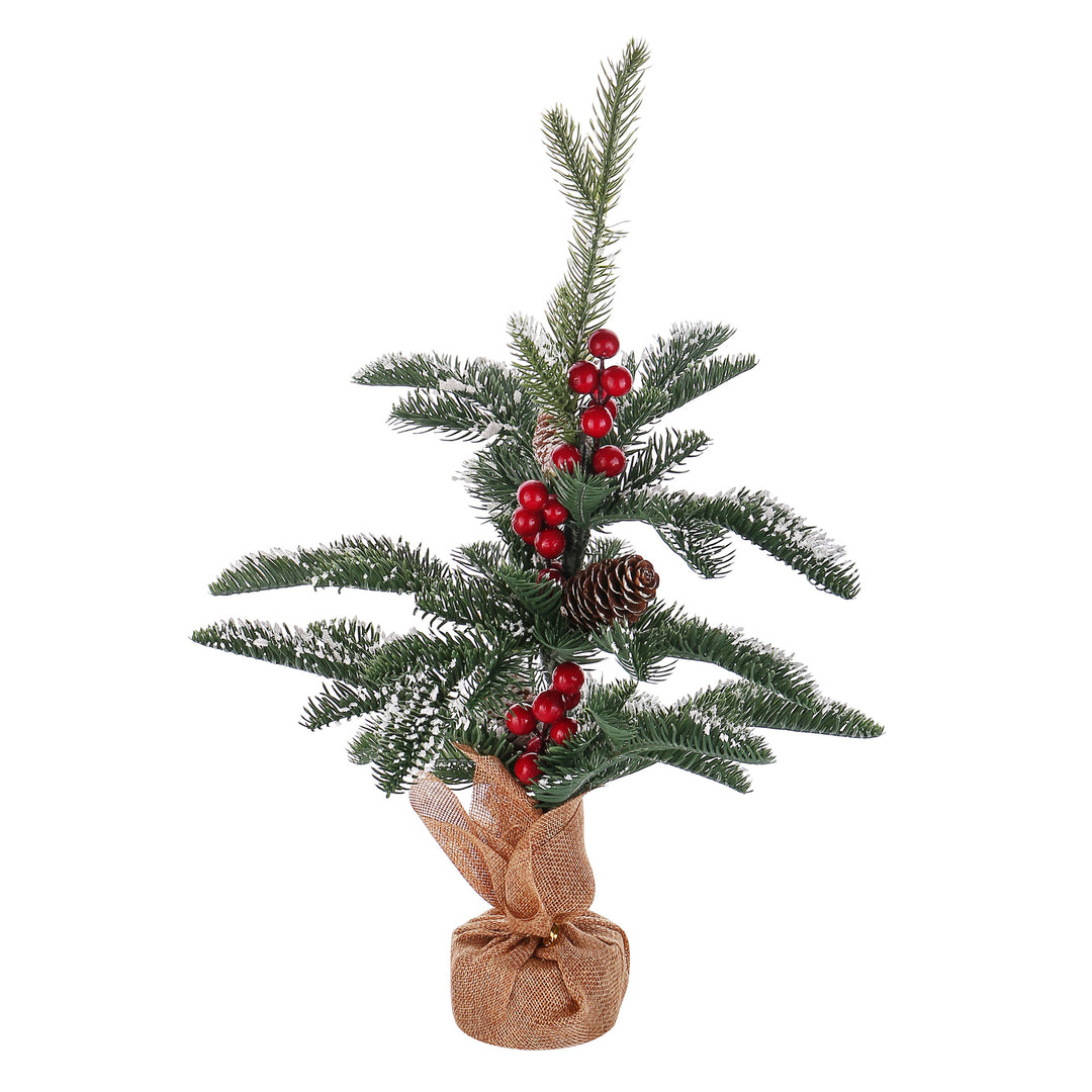 Miniature Holiday Pine Tree Decoration Stornfield