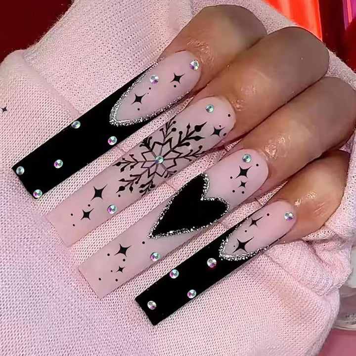 Glittery Stiletto Nail Art Set Stornfield