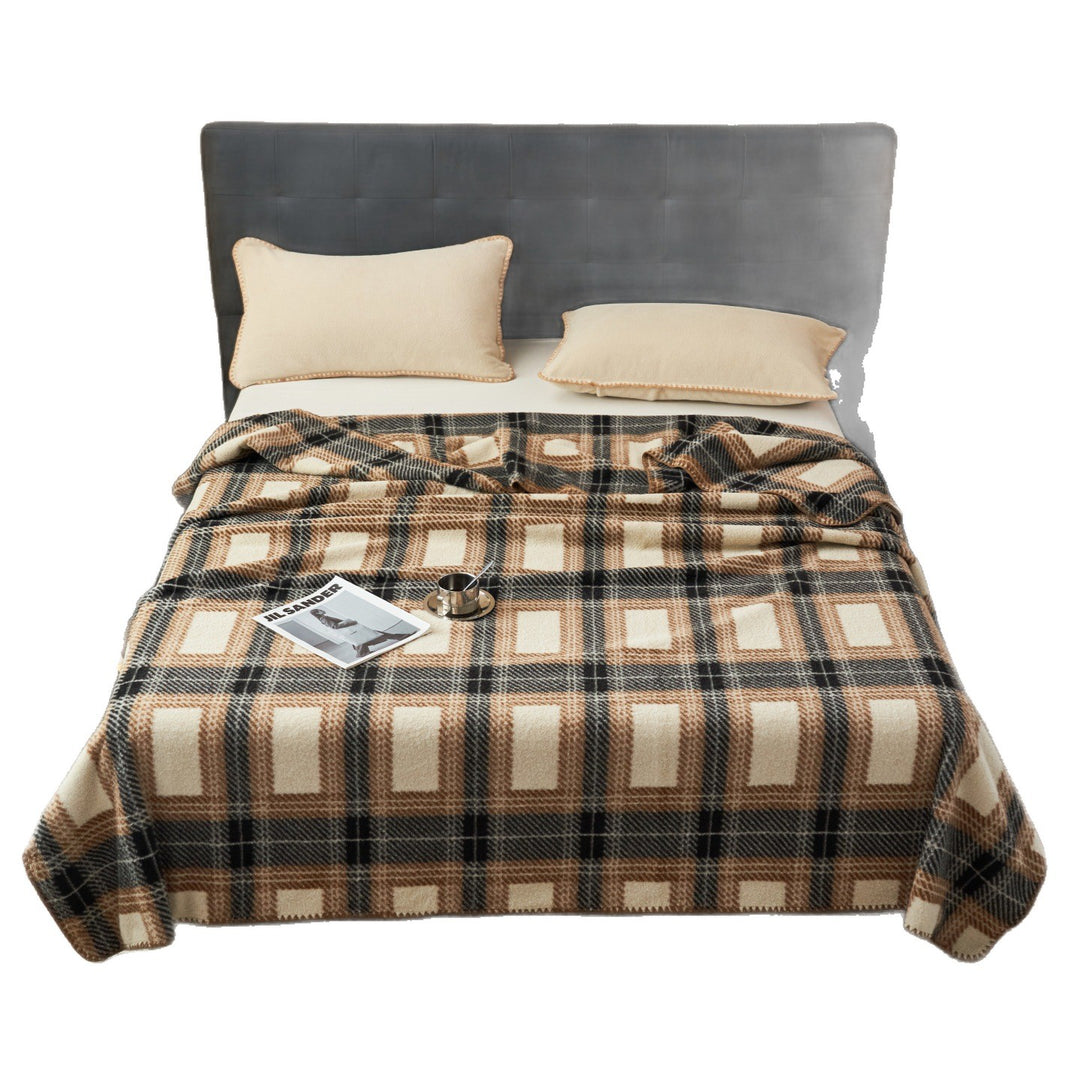 Cozy Decorative Fleece Throw Blanket