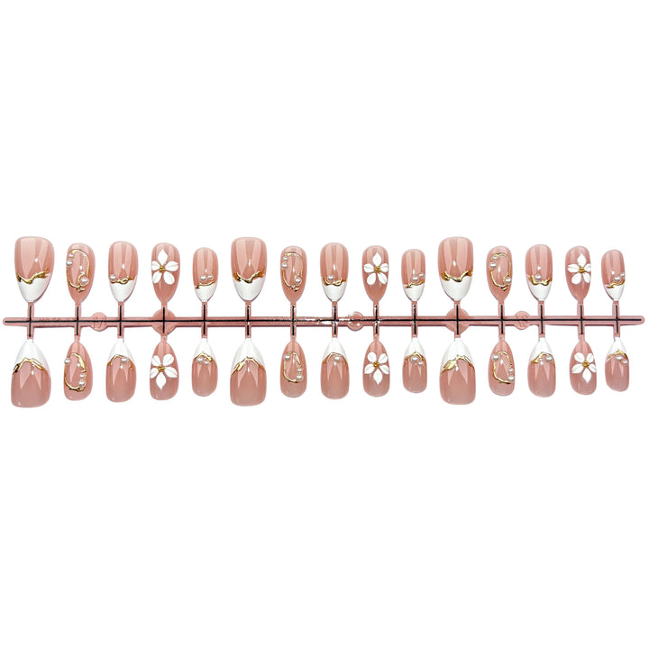 Artistic Decorative Press-On Nails