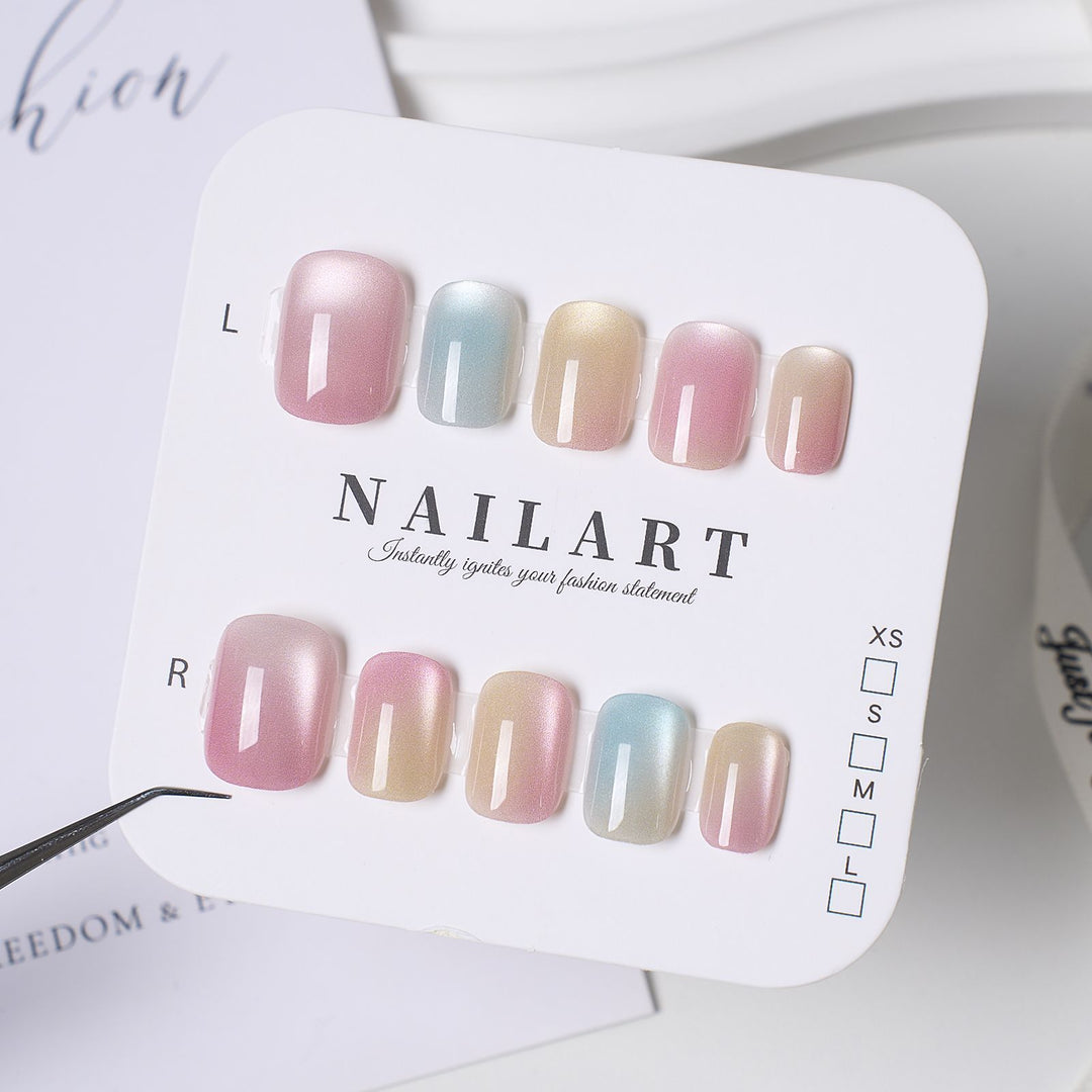 Stylish Press-On Nail Set Stornfield