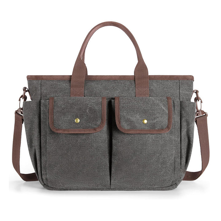 Versatile tote bag with compartments Stornfield