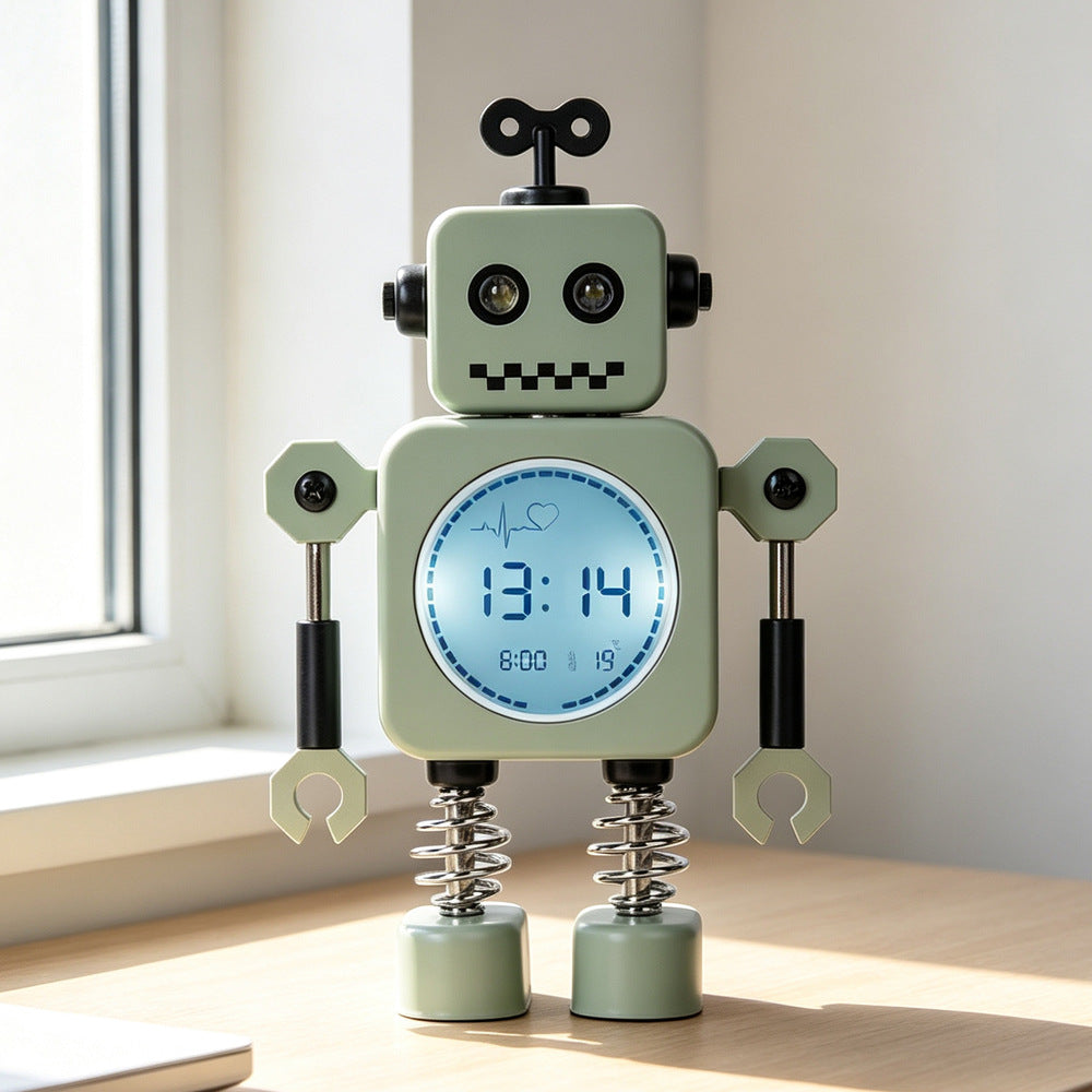 Digital Robot Alarm Clock Stornfield