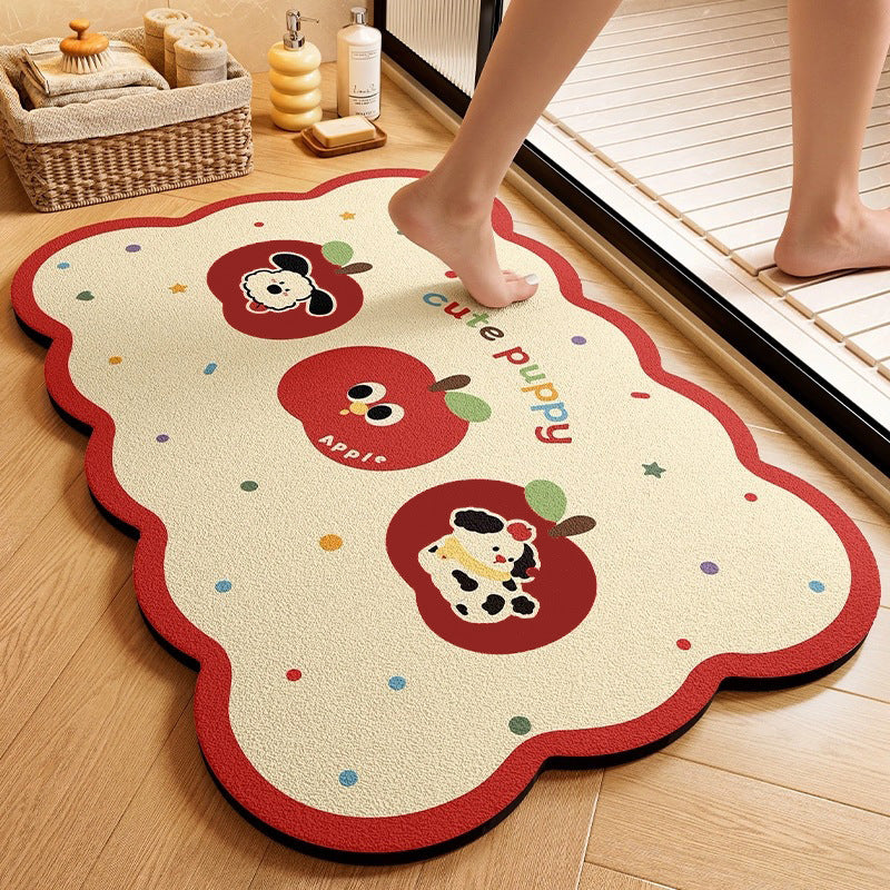Cute Animal-Themed Memory Foam Bath Mat Stornfield