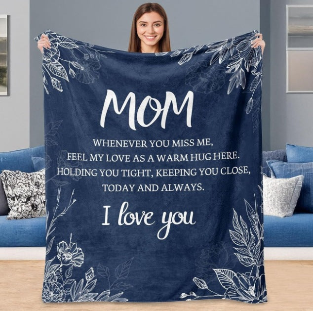 Sentimental Message Throw Blanket