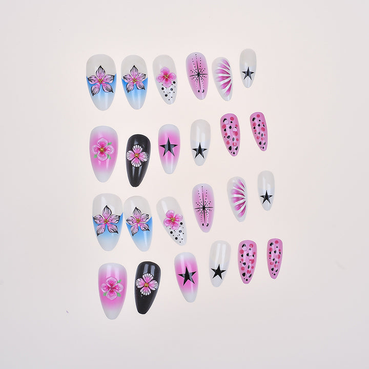 Decorative Press-On Nail Collection Stornfield