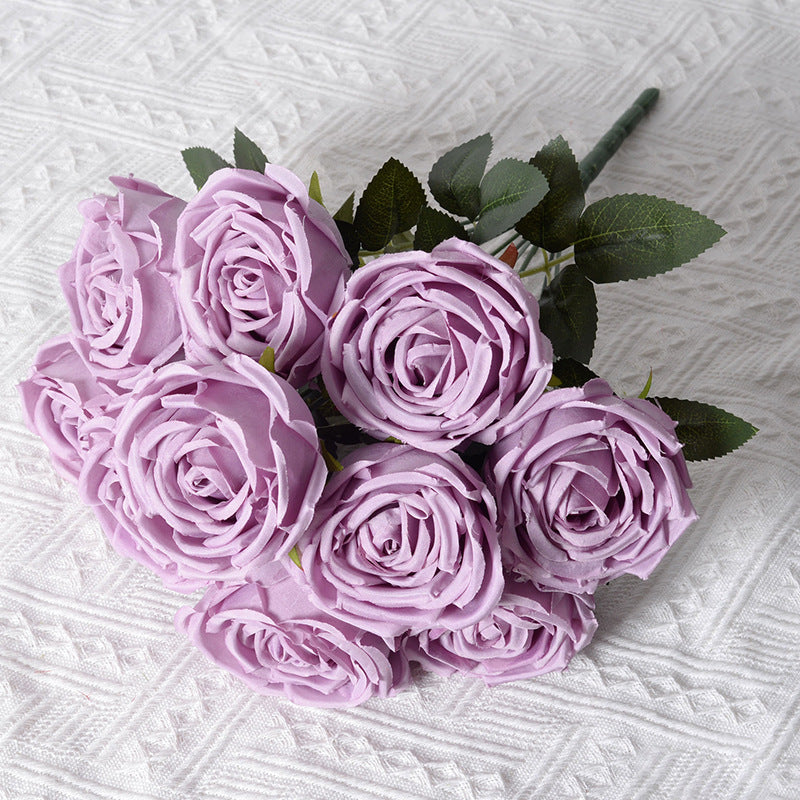 Silk Floral Rose Bouquet
