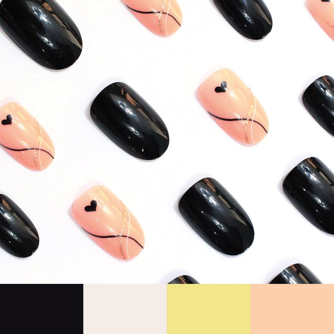 Trendy Abstract Nail Art Set Stornfield