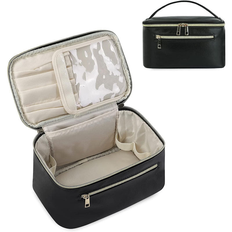 Ladies cosmetic bag with compartments Stornfield