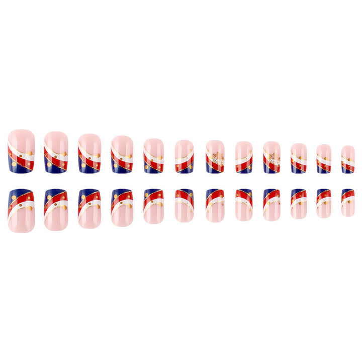 Nautical-Themed Press-On Nails Stornfield