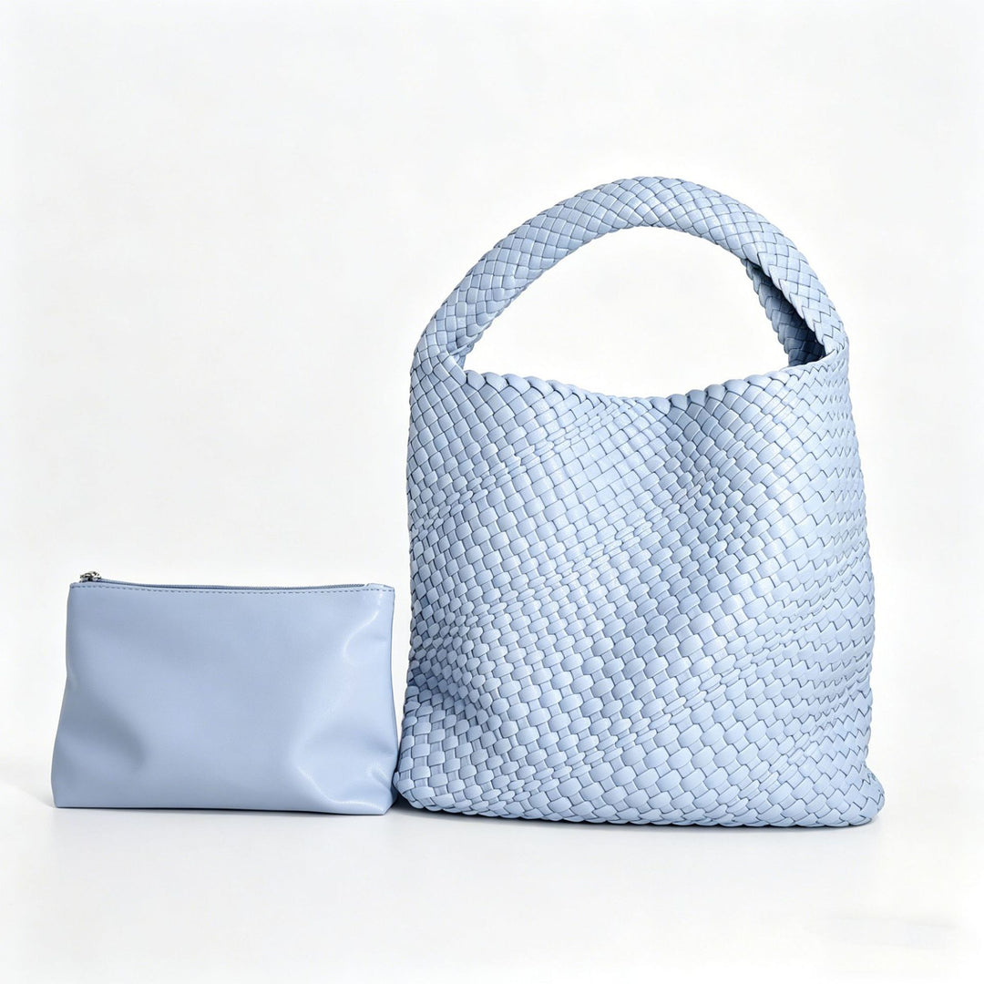 Textured Braided Tote Bag Stornfield