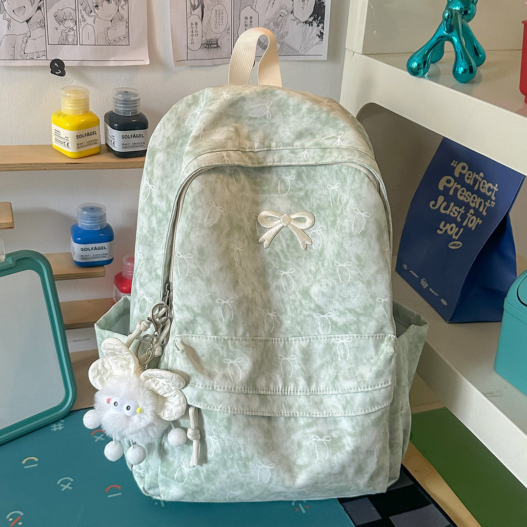 Whimsical Floral Print Casual Backpack Stornfield