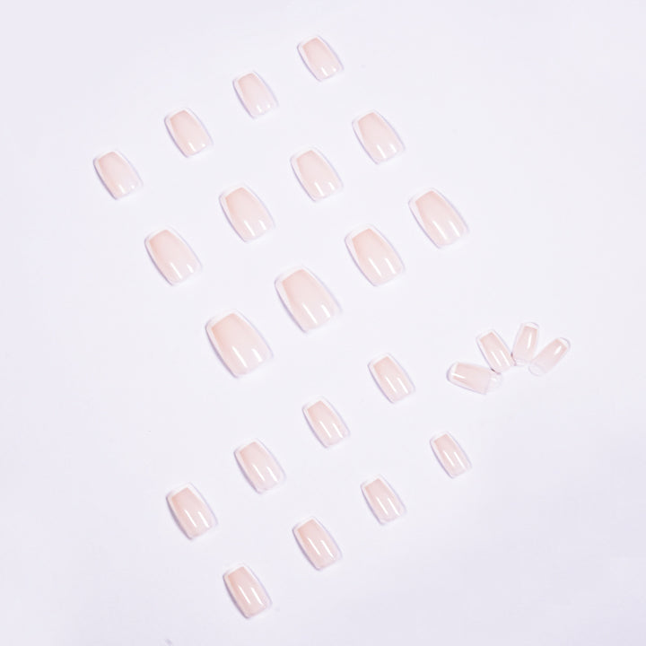 Elegant Nail Extensions with French Tip Stornfield