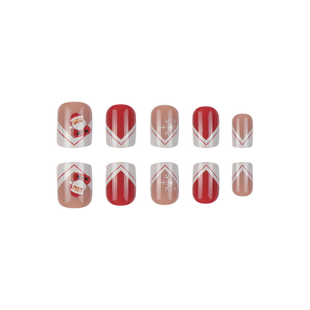 Holiday-Themed Press-On Nails Stornfield