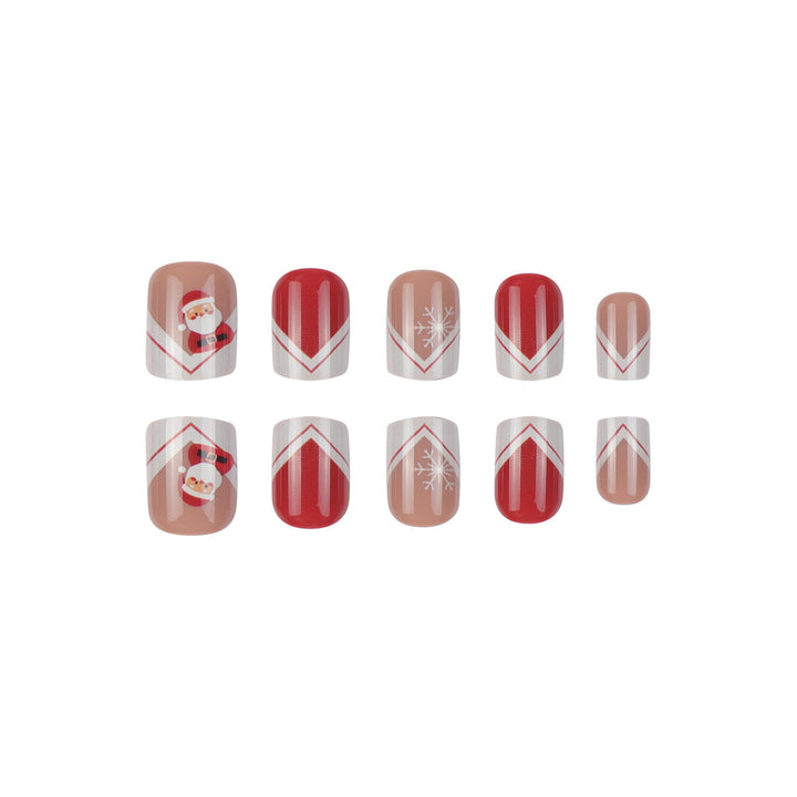 Holiday-Themed Press-On Nails Stornfield