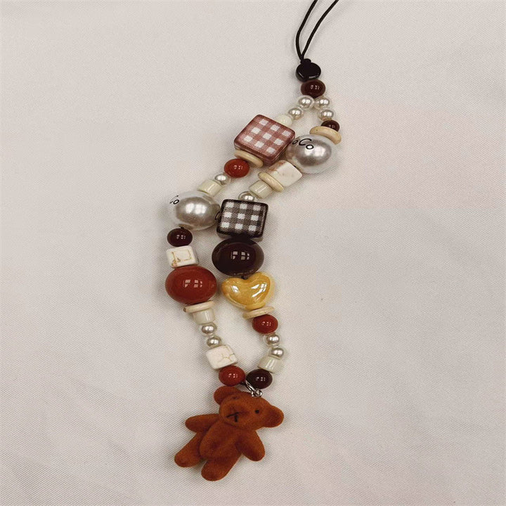Decorative Beaded Phone Charm Stornfield 1790135442