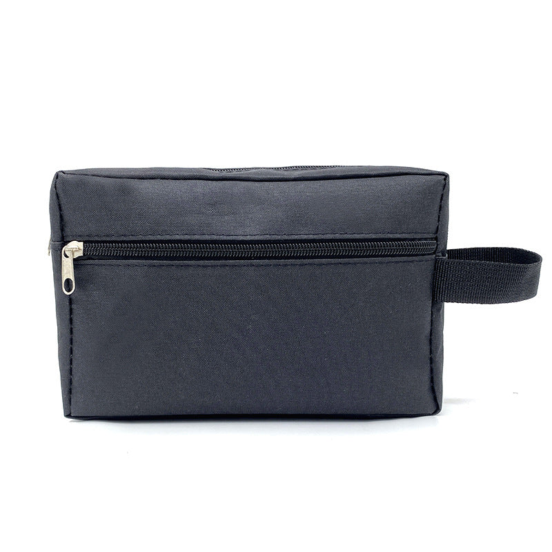 Practical cosmetic bag with two zippers Stornfield
