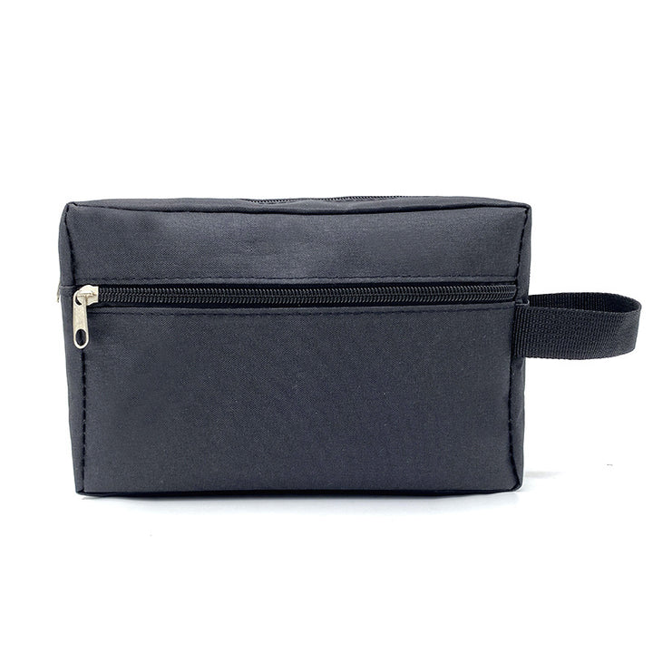 Practical cosmetic bag with two zippers Stornfield