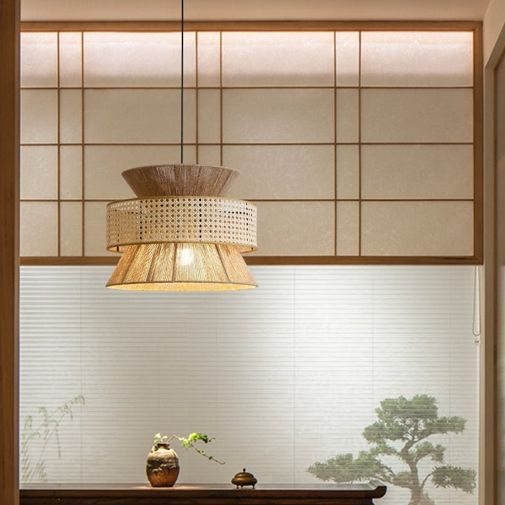 Modern Woven Pendant Light