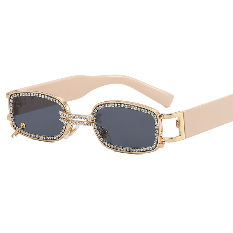 Women's stylish sunglasses with sparkling crystal frame Stornfield