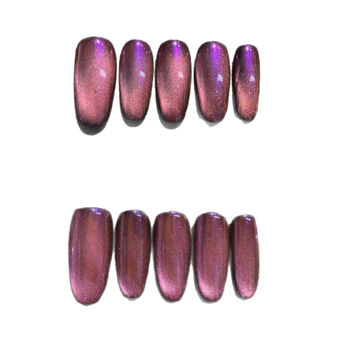 Handmade Glossy Press-On Nail Set