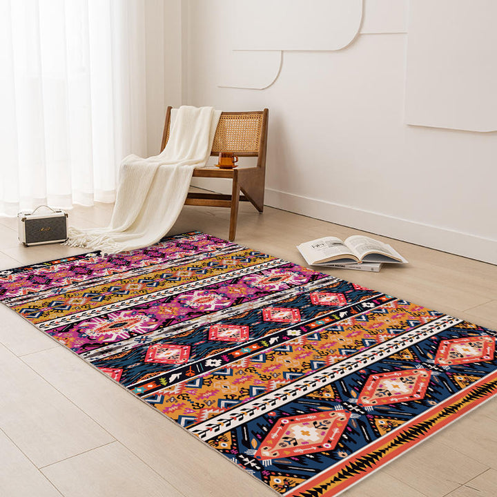 Geometric Bohemian Area Rug