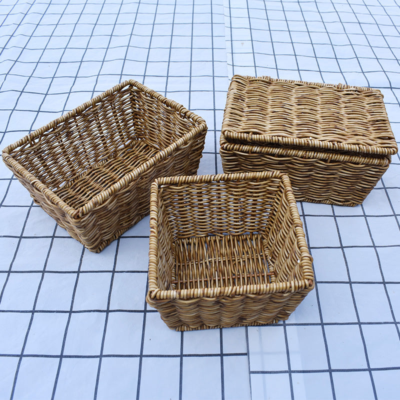 Natural Woven Storage Basket Stornfield