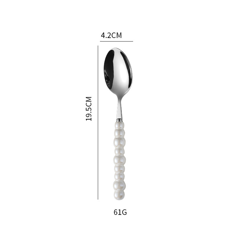 Elegant finger food fork with non-slip handle Stornfield