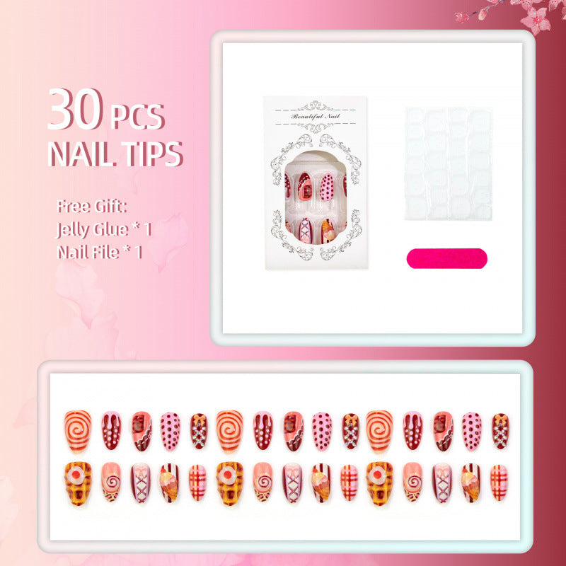 Decorative Press-On Nail Art
