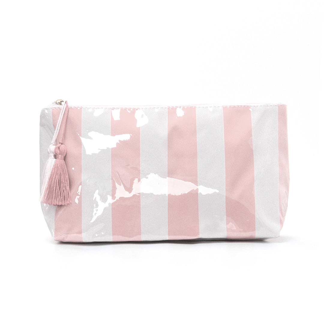 Cosmetic storage bag with water-repellent surface and tassel detail Stornfield