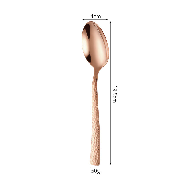 Elegant spoon with unique surface design Stornfield