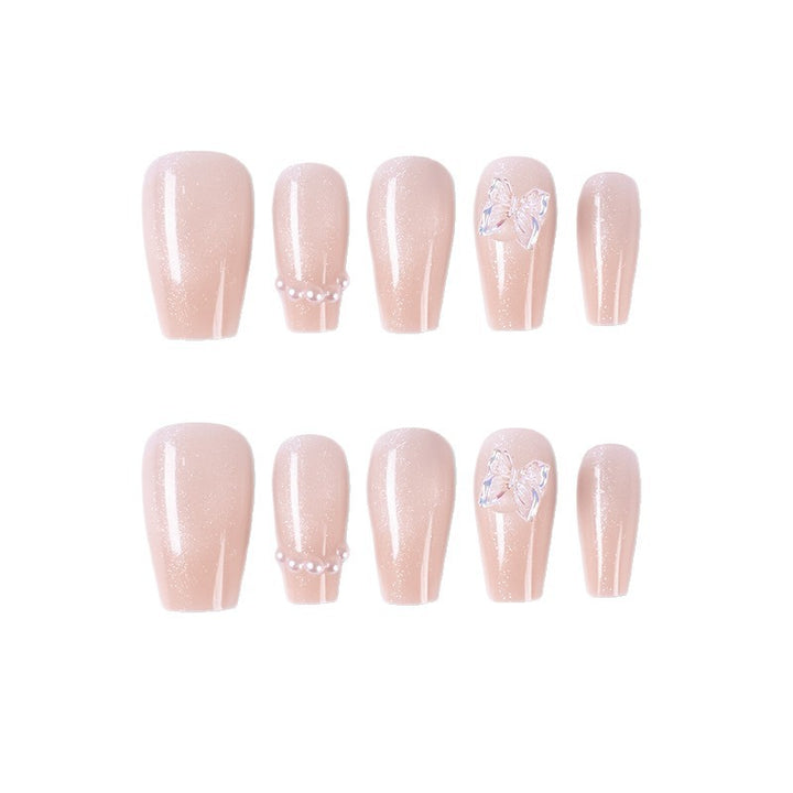 Glossy Gradient Press-On Nail Extensions Stornfield