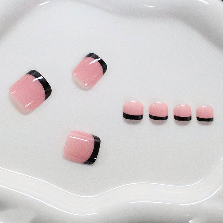 French Tip Nail Art Set Stornfield