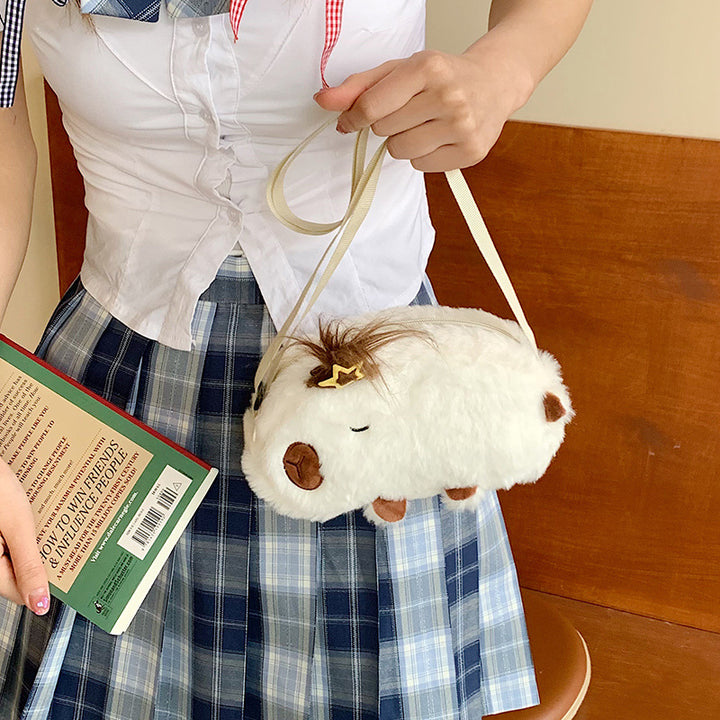 Plush Shoulder Bag with Cute Animal Design Stornfield